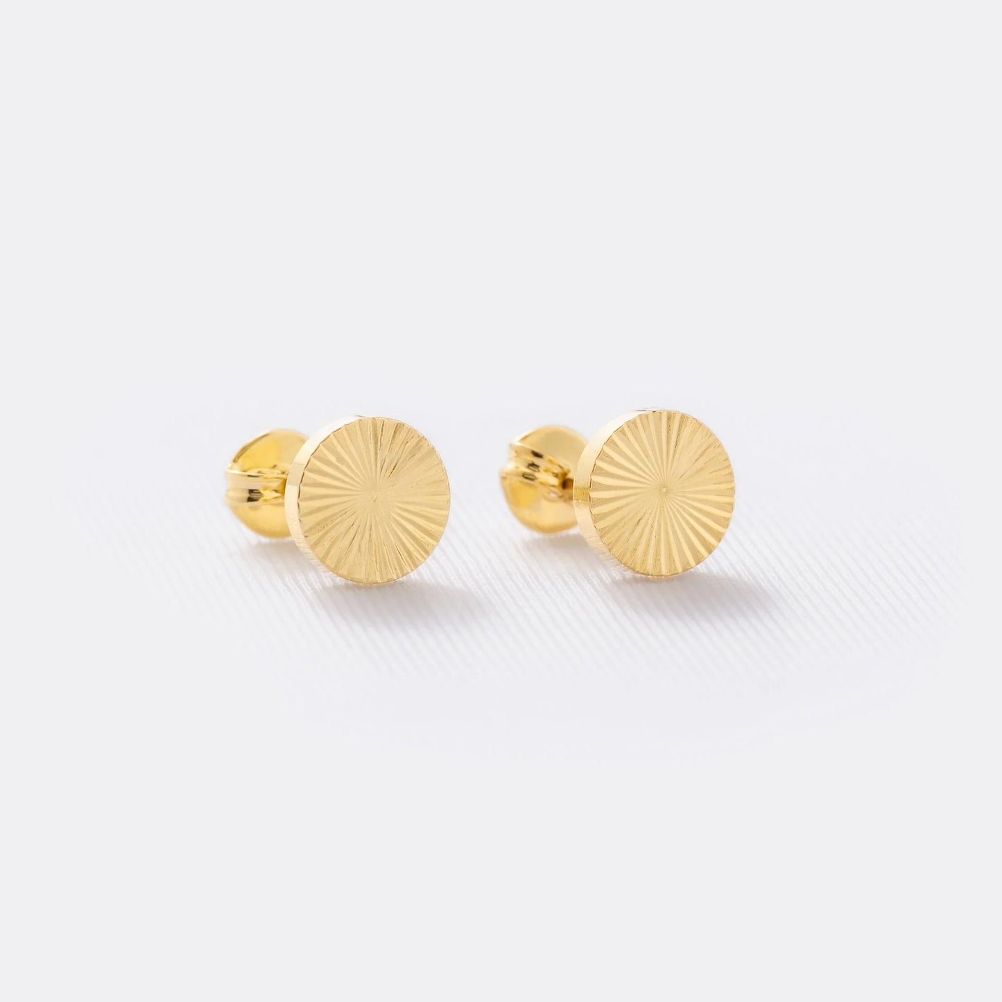 Aretes Sol redondo